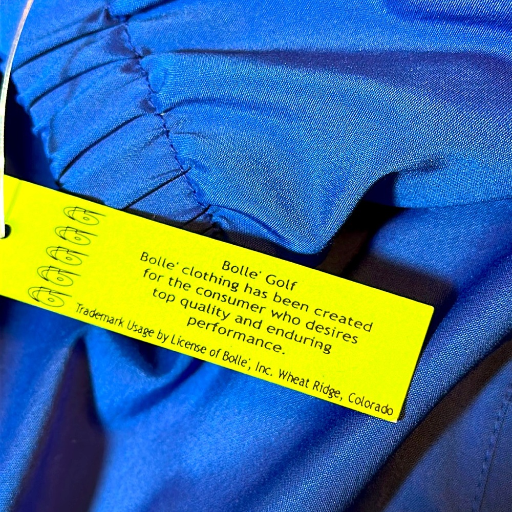 Bollé Athletic/Golf 1/2 Zip Pullover Lined Jacket XL NWT - Picture 8 of 13